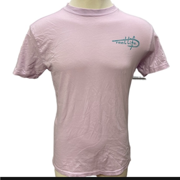 Reel Life women’s t-shirt. Size Medium. New without tags. - Picture 2 of 3